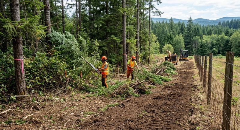 Property Line Clearing in Atlanta, GA